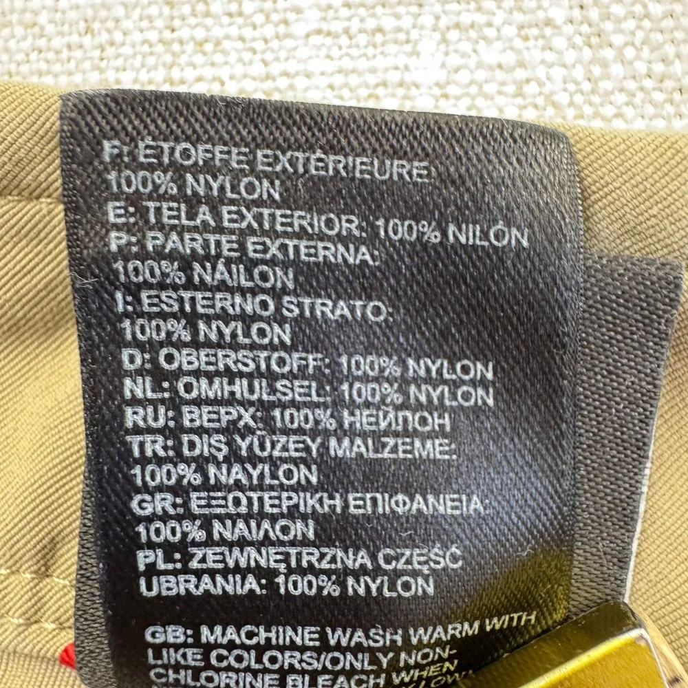 The North Face Mens Horizon‎ Cargo Shorts Tan Khaki Nylon Hiking Size 40